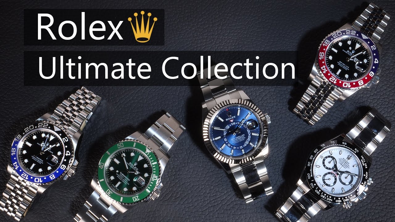 Лучшая коллекция Rolex: белые Daytona, Submariner Hulk, GMT-Master II Pepsi и синие Sky-Dweller