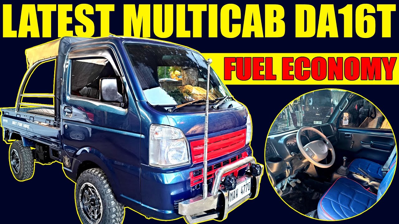 LATEST MULTICAB/LATEST JAPANESE MINI TRUCK DA16T
