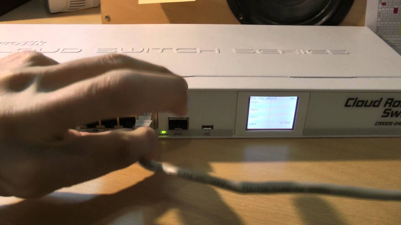 Mikrotik CRS (Cloud router switch)