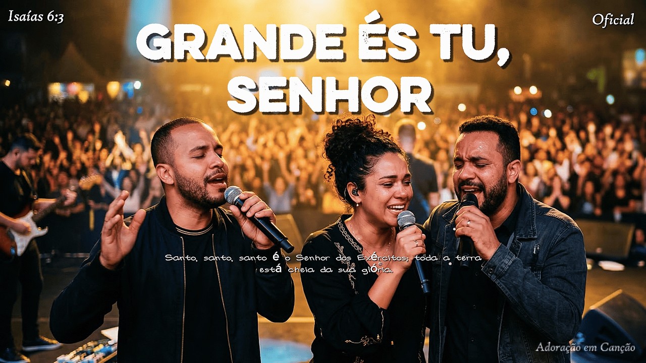 Grande És Tu, Senhor – Santo, Santo, Santo | Louvor de Adoração Isaias 6 2026