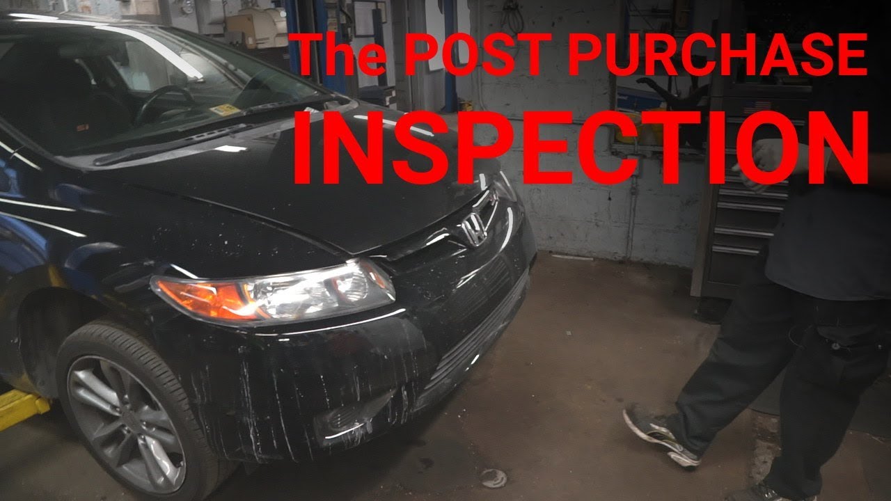 100k mile 2008 Honda Civic Si Post Purchase Inspection