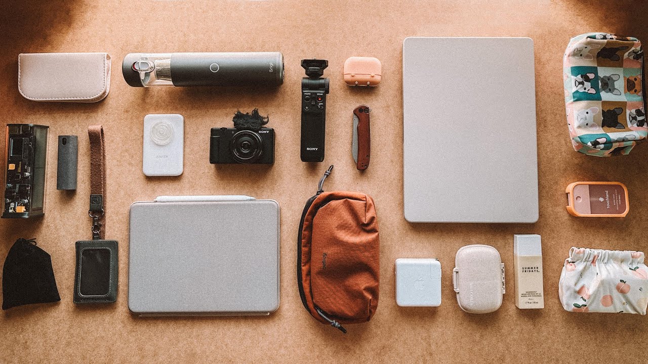 What's in my bag | EDC, work, travel, & tech