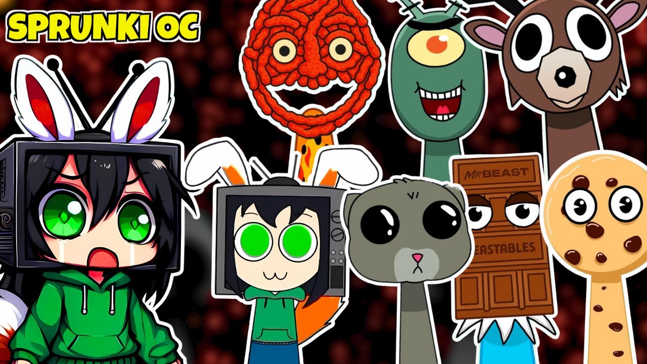 ENCONTRE a los NUEVOS SPRUNKIS OC #28 😱 | 99 NOCHES EN EL CIERVO & MR. BEAST