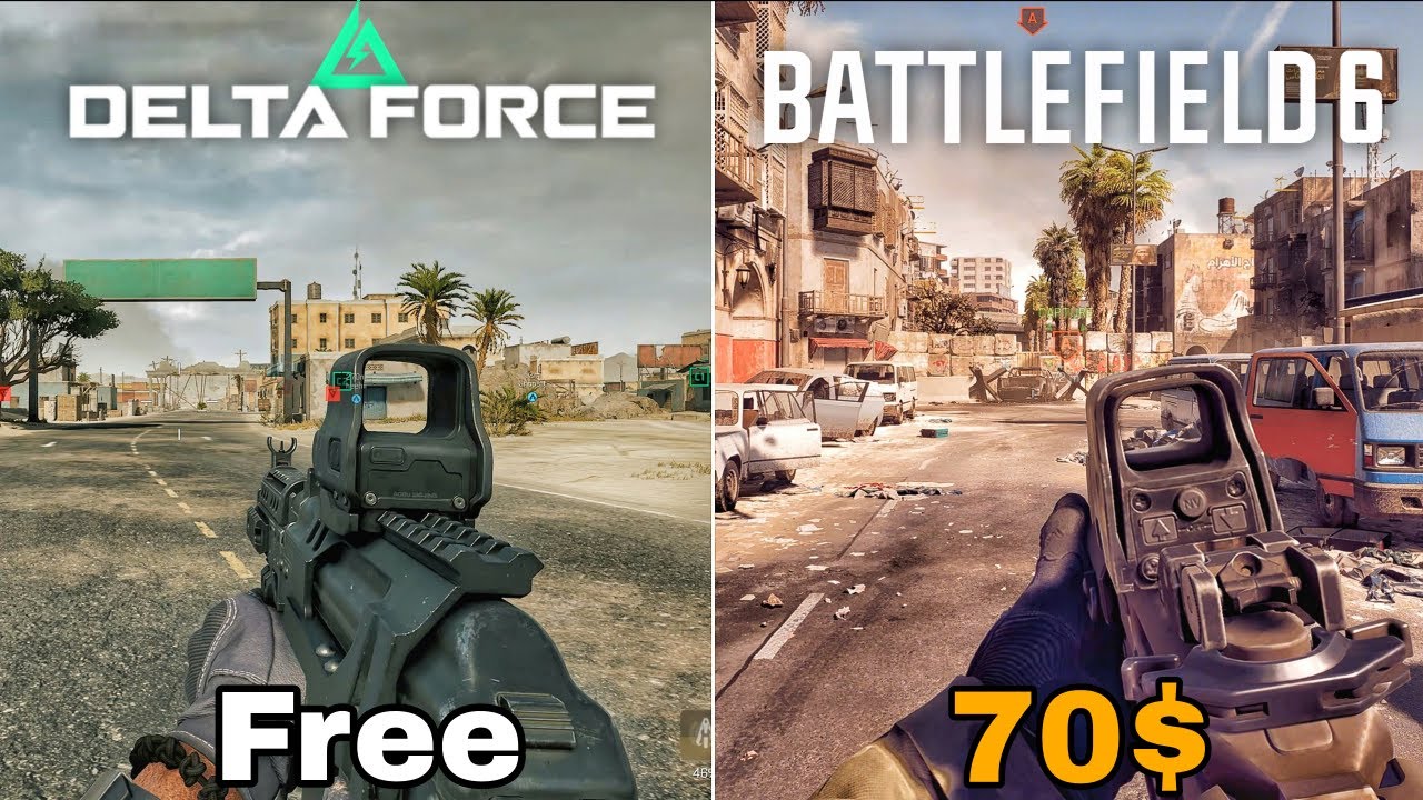 Battlefield 6 vs Delta Force - Which One Nails the Physics and Detail ?