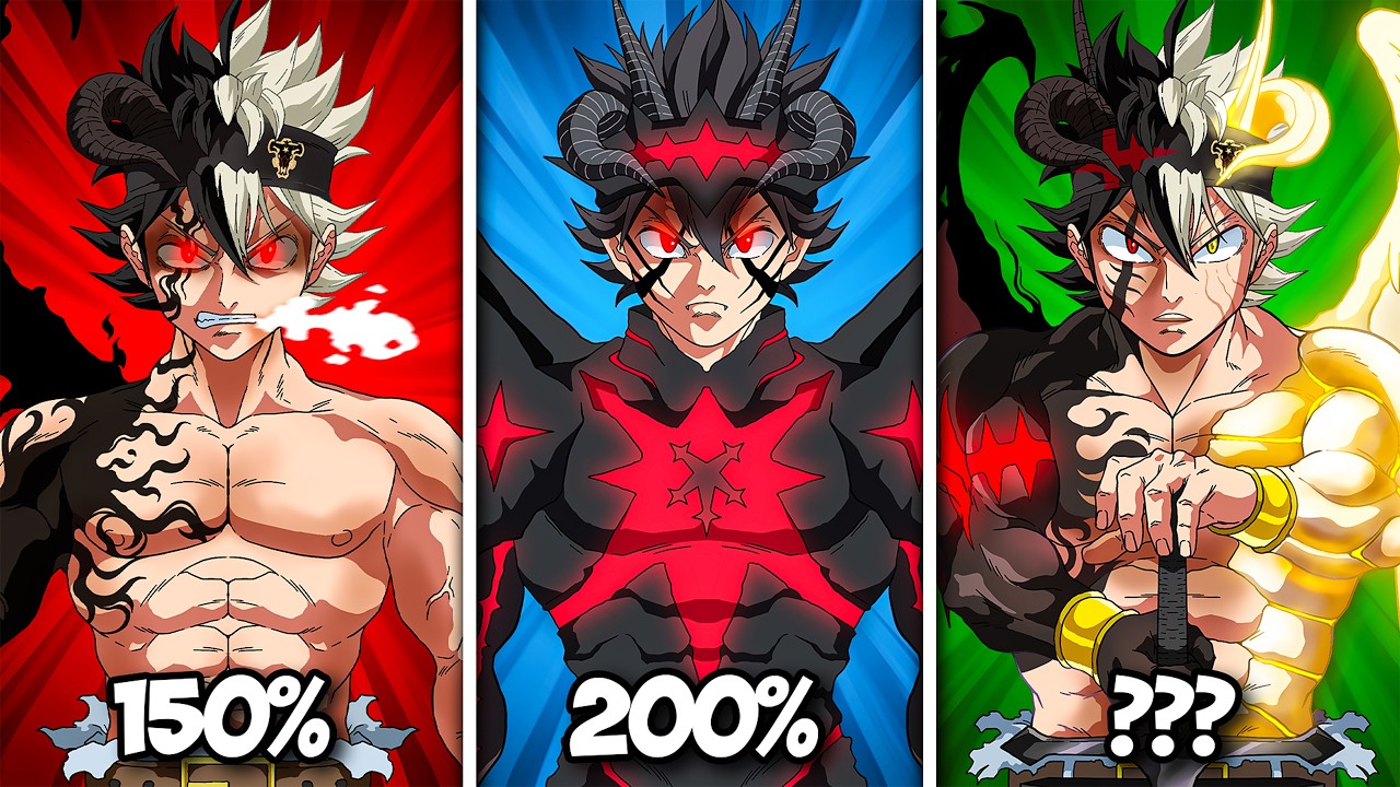 All 11 Forms of Asta in Black Clover Ranked & Explained (God Level)