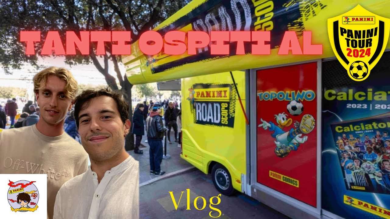 LA MIA GIORNATA AL PANINI TOUR 2024 A ROMA! @PaniniItalia