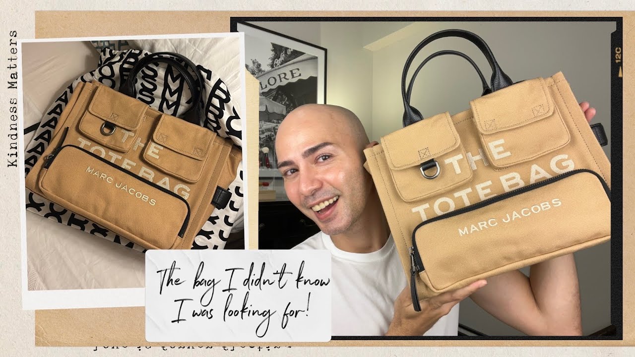 Сумка, которую я искала, даже не подозревая об этом. Холщовая сумка-тоут Marc Jacobs Cargo!