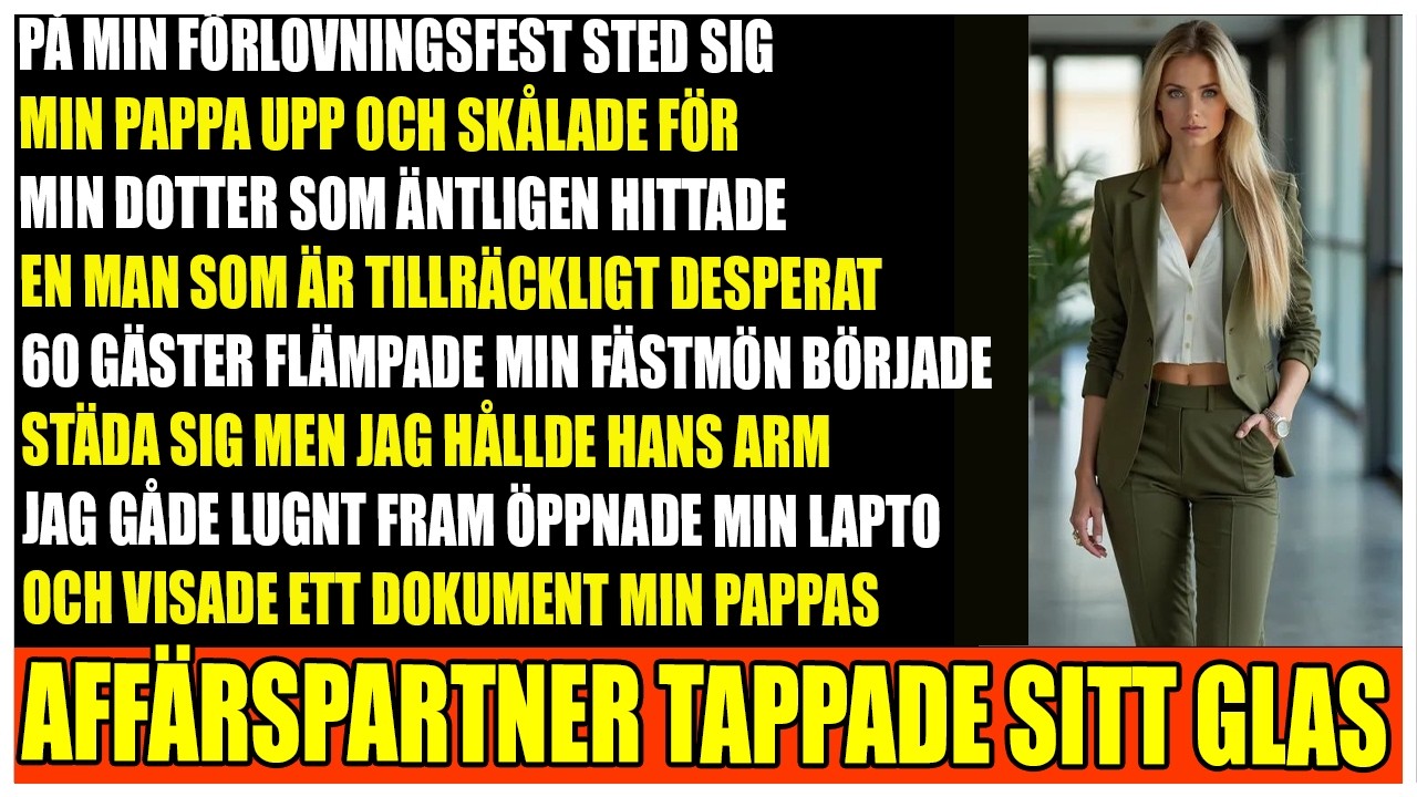 Pappa sa Ingen vill ha henne på min förlovning  Han visste inte vad jag upptäckte