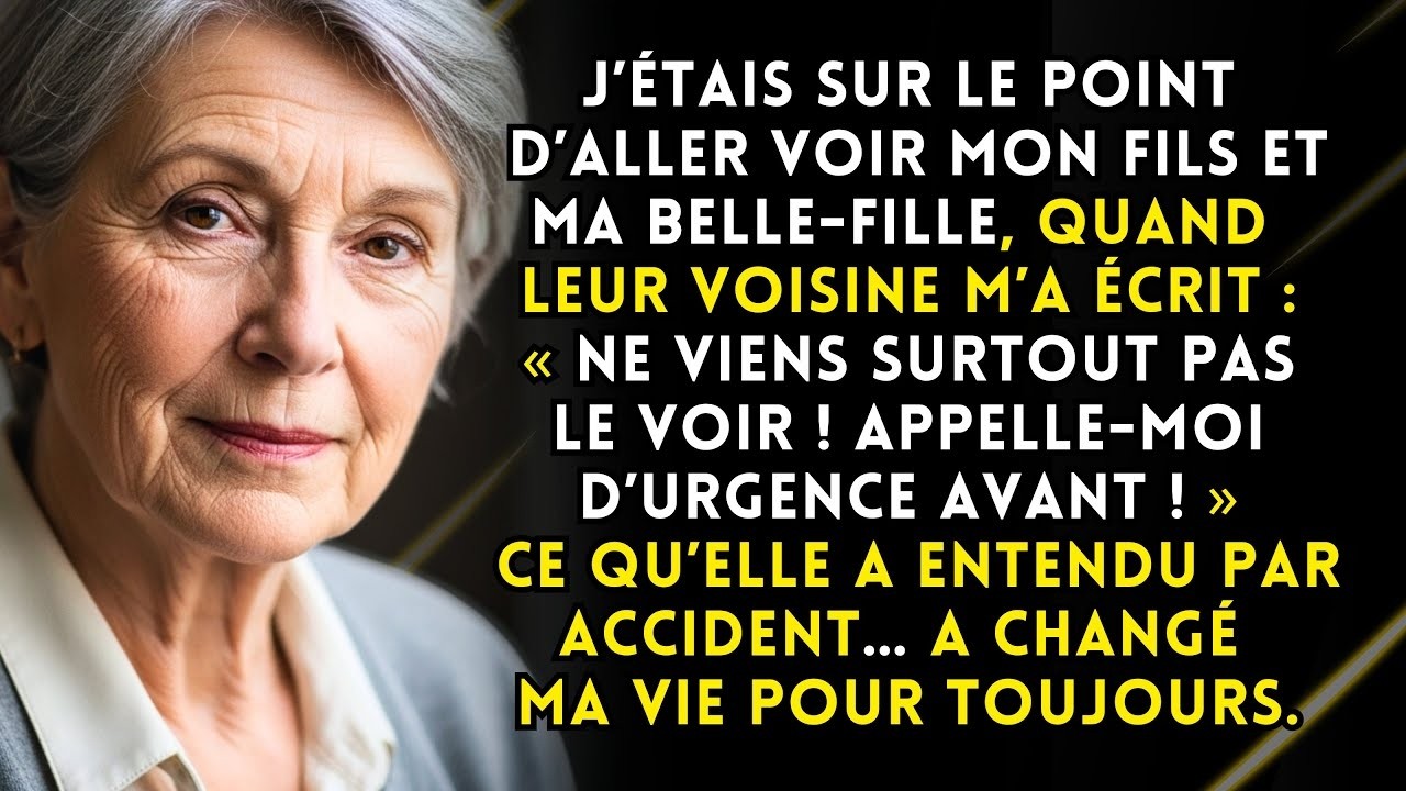 Une voisine m’a sauvée des plans terribles de mon fils… et ce que j’ai découvert m’a glacée...