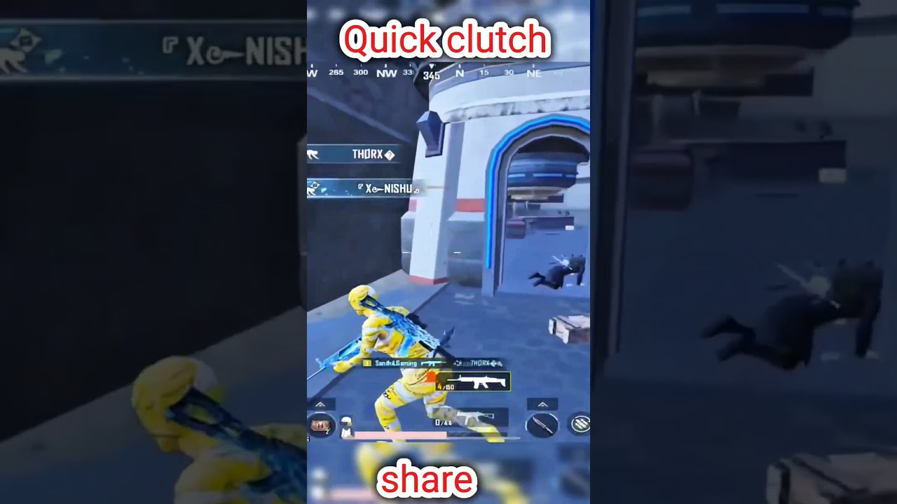 Quick clutch 👿 #youtubeshorts #bgmi #pubg #senthilgaming #trending #new #music #pubgmobile