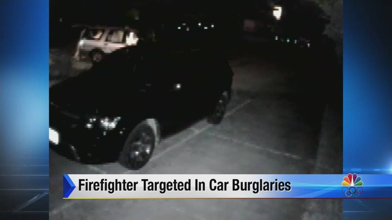 Firefighter truck robbed