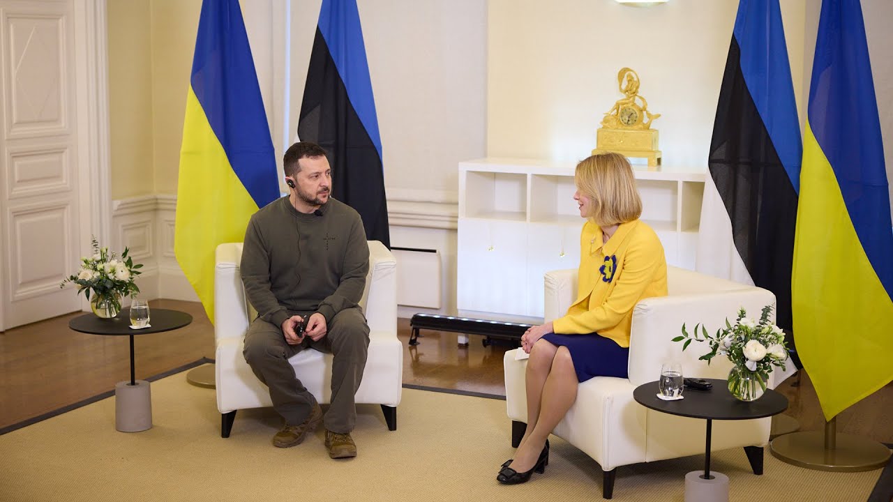 Спільна пресконференція Володимира Зеленського та Каї Каллас