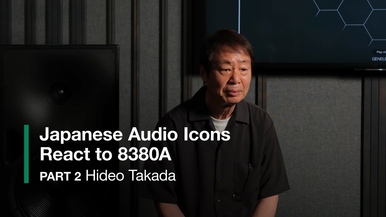 Genelec 8380A | Japanese Audio Icons React Part 2: Hideo Takada's Experience