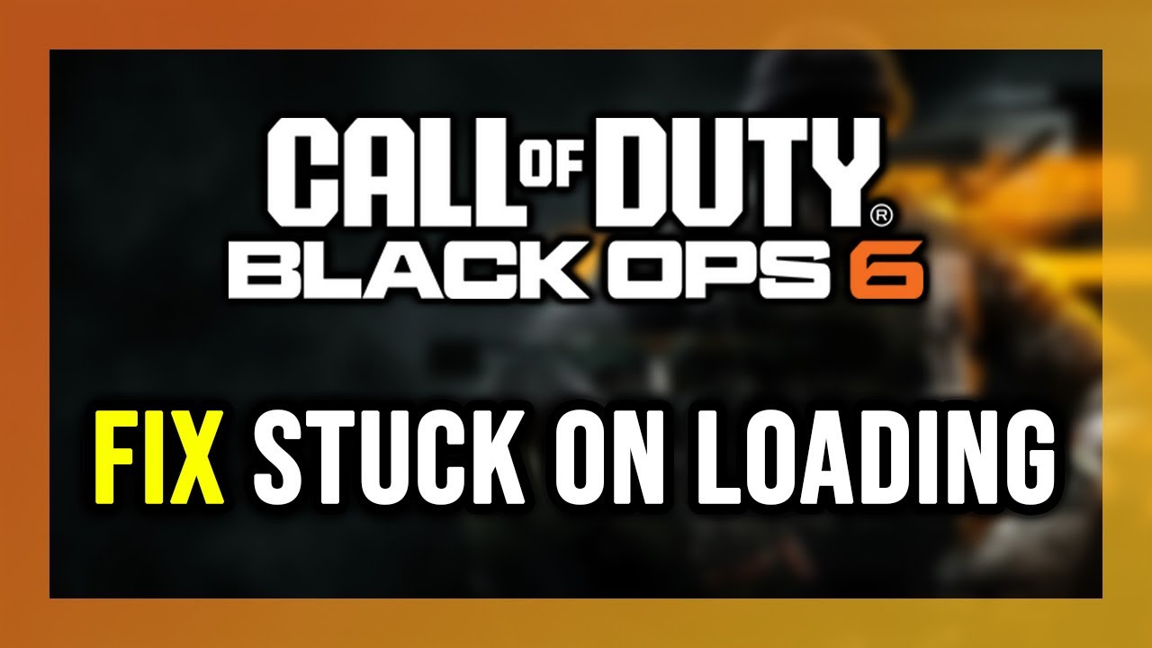 How to FIX Call of Duty: Black Ops 6 Stuck on Loading Screen / Not Loading