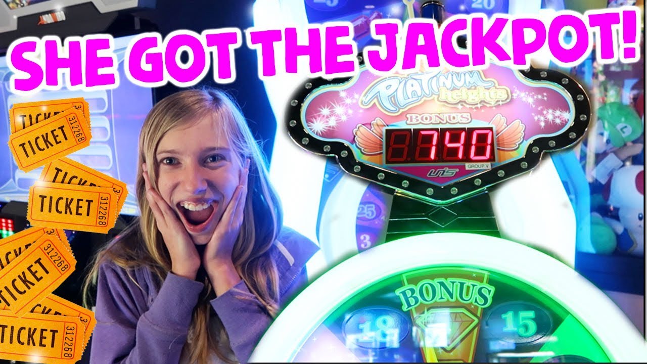 My Sister Won the Arcade Jackpot! Big Al's Arcade Fun!