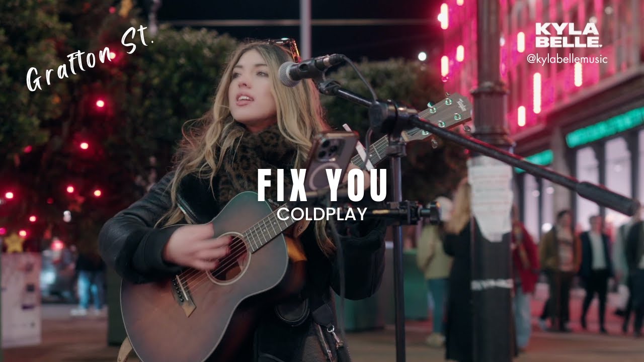 KYLA BELLE @KylabelleMusic  acoustic cover with gorgeous vocals of FIX YOU | COLDPLAY