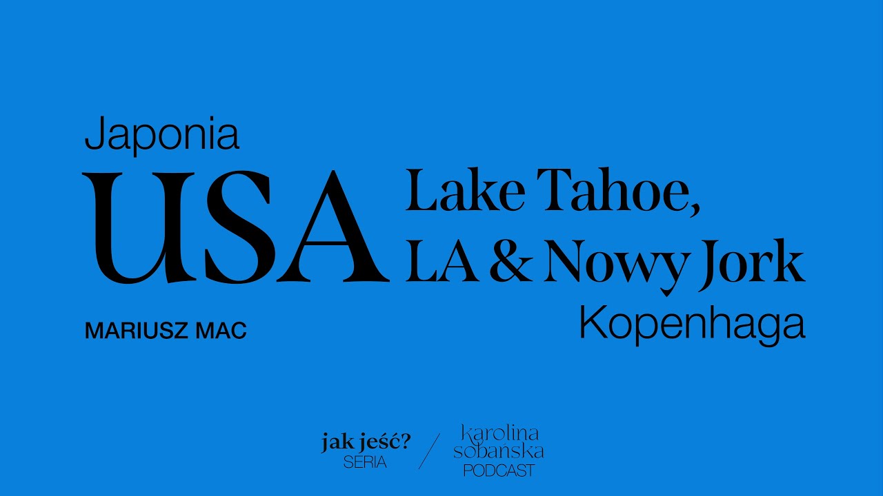 jak jeść: gotując dla przyjaci&oacute;ł w USA / Mariusz Mac