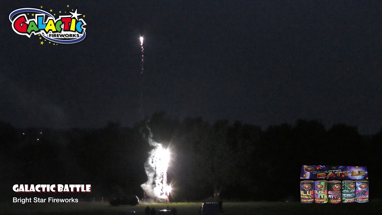 Galactic Battle By Bright Star Fireworks - From Galactic Fireworks