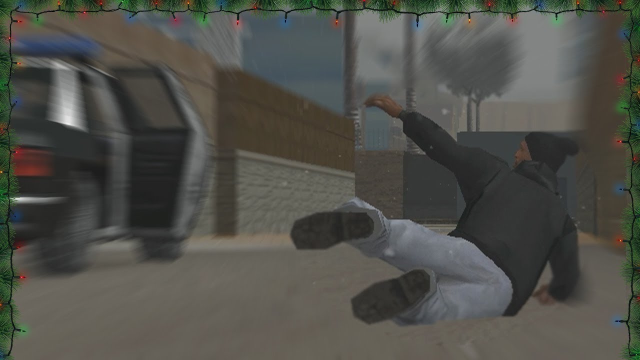 ❄️GTA SA, НО☃️ЭТО ЗИМА❄️#1