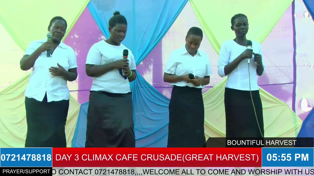 DAY 3 CAFE CRUSADE (INTERNATIONAL CHOIR MINISTRING)