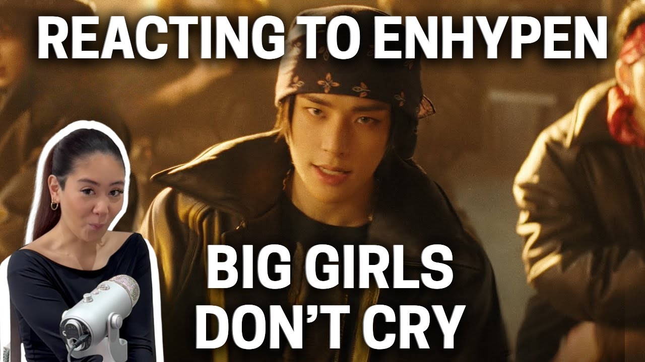 FIRST REACTION TO ENHYPEN “BIG GIRLS DON'T CRY” Vogue Korea: 8PM Concert Performance