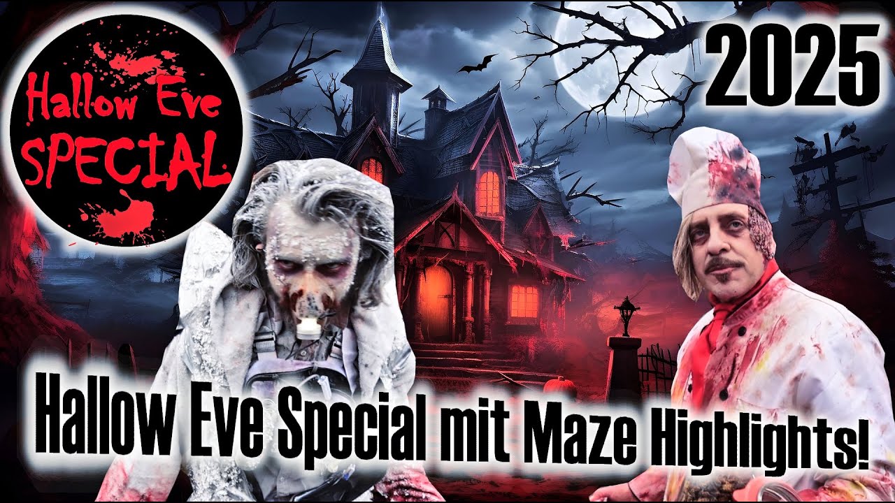 Fort Fear Horrorland 2025 im Fort Fun 🎃 Hallow Eve Special mit Maze Highlights an Halloween!