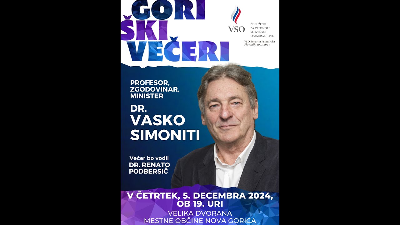 Goriški Večeri: Vasko Simoniti