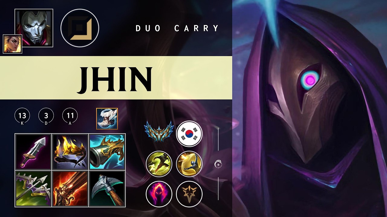 Jhin ADC vs Varus - KR Challenger Patch 26.05