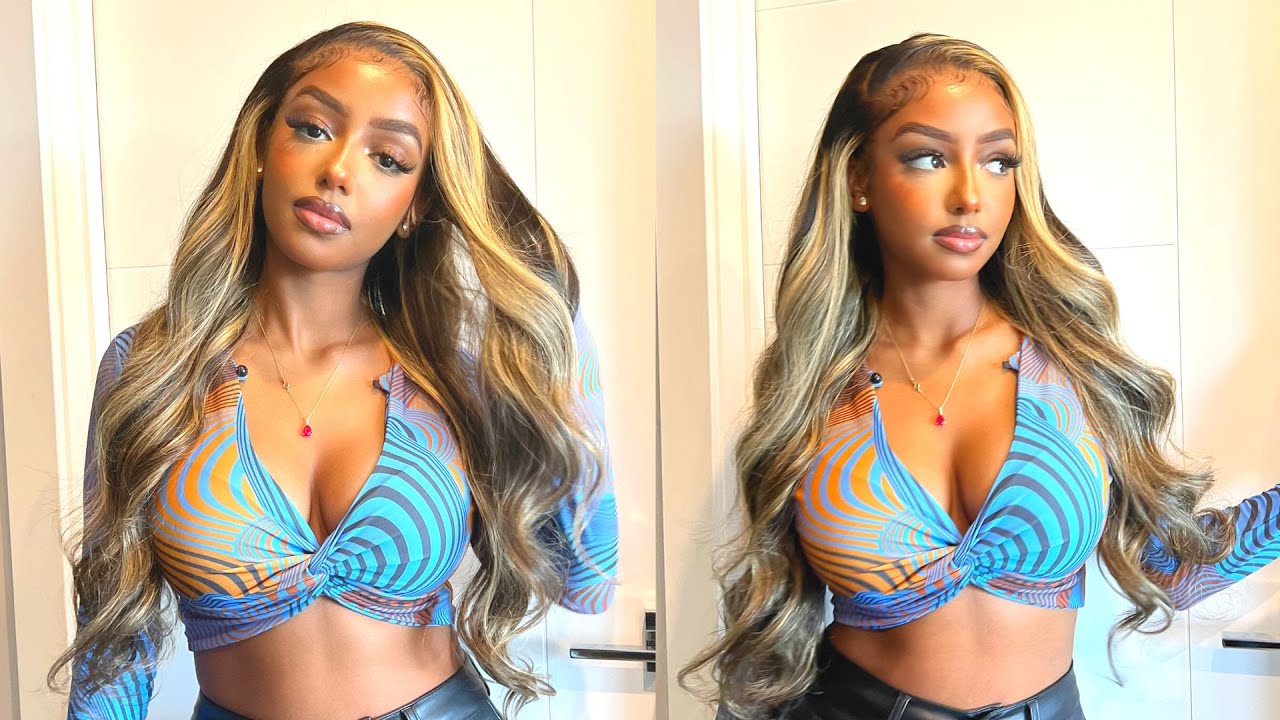 You New Favourite Highlight Wig!! | Balayage Wig Install | ft. Megalook Hair