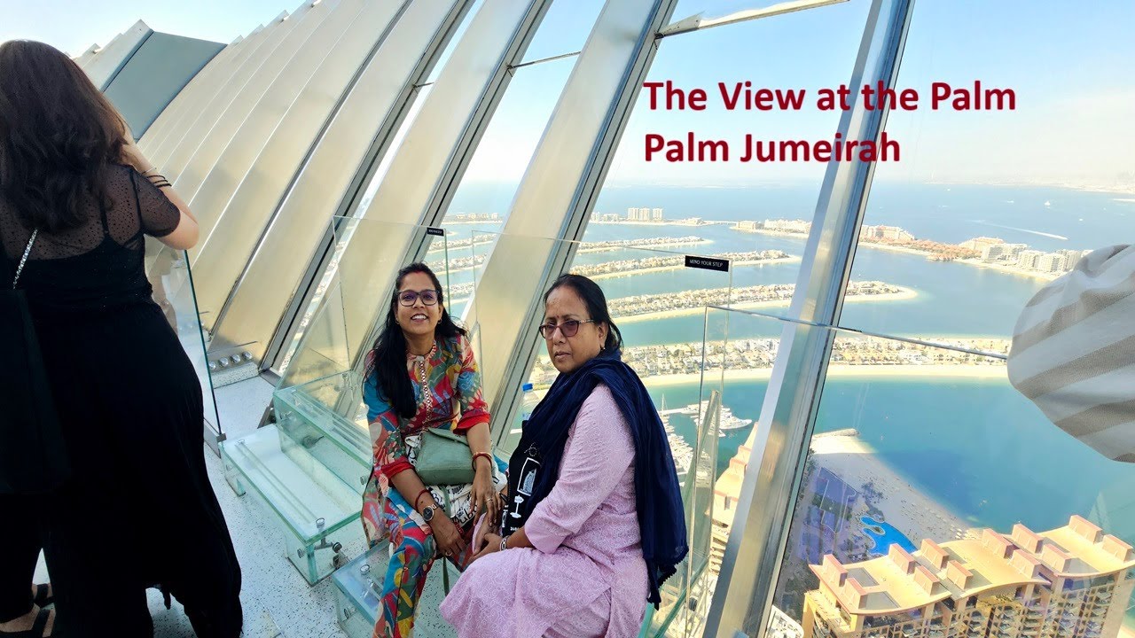 Don't Miss This in Dubai - 360-degree View of Palm Jumeirah | Best View in Dubai || Dubai Atlantis