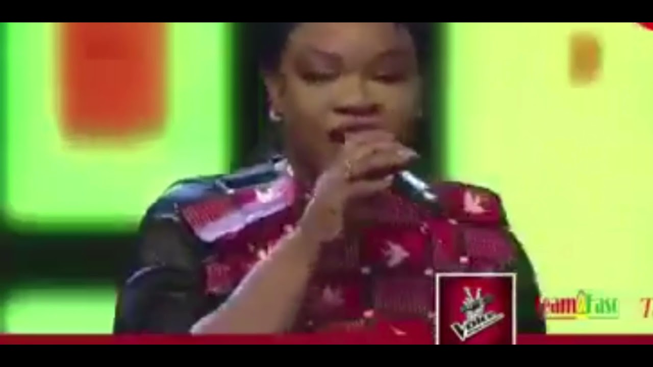 the voice africa 2021 lady shine-bally spinto A nouhoume