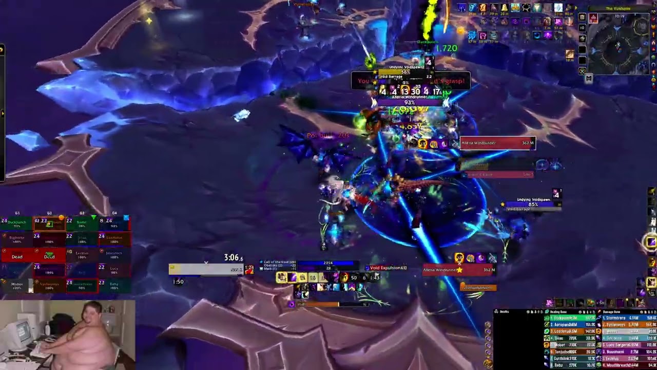 Mythic Crown of the Cosmos Kill (Shadow Priest RL POV) - true Tichondrius