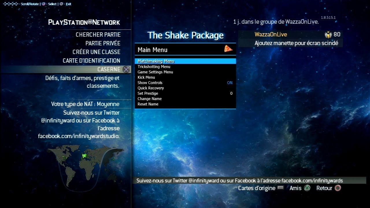 ★ [MW3|1.24] FREE TRICKSHOT SPRX MOD MENU (NON-HOST/HOST) 
