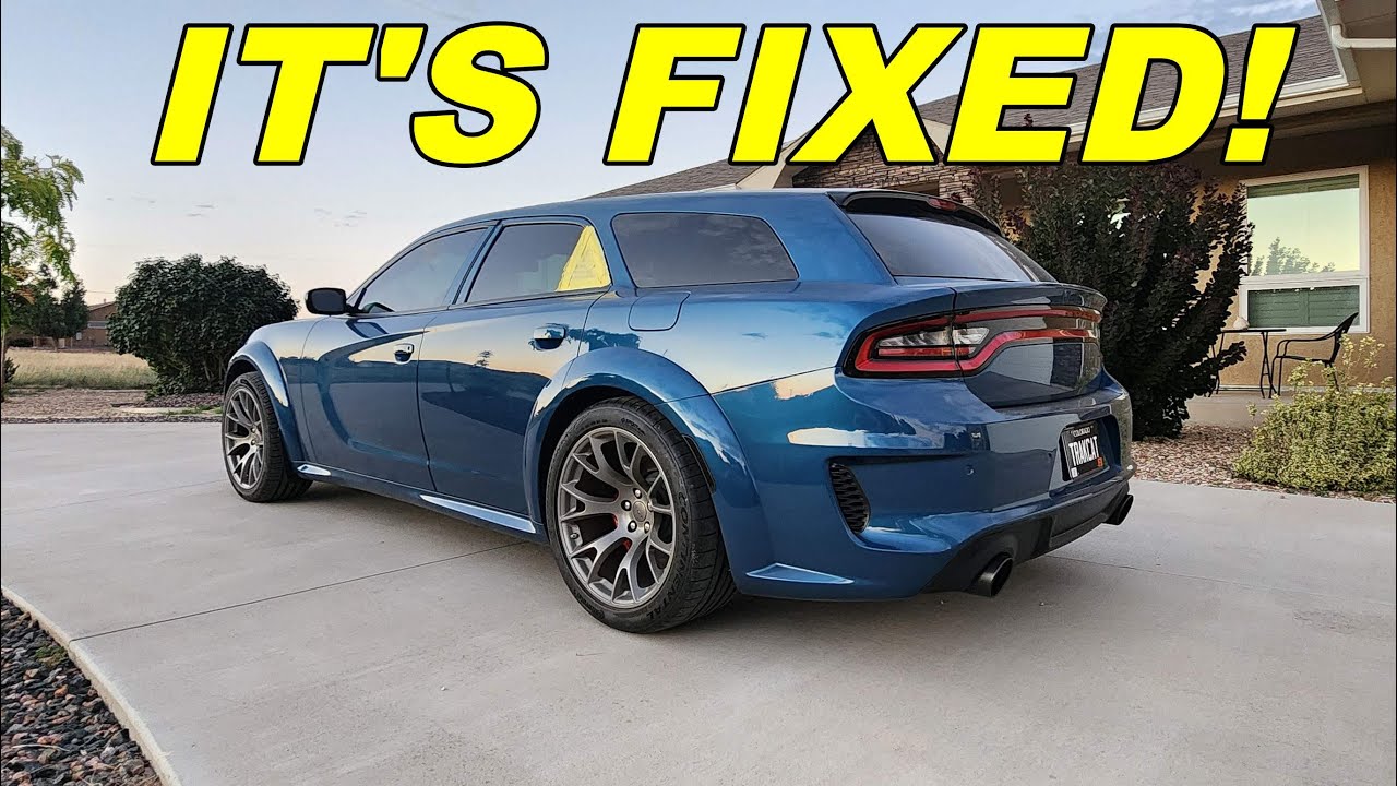 Я построил ПЕРВЫЙ в мире Trackhawk, заменив Dodge Magnum, и он безумно быстрый!