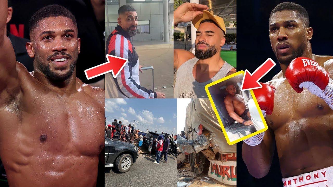 Naija Boxer Anthony Joshua In ACC!D&pound;NT! Loses Two Fr!ends In Nigeria - FULL STORY