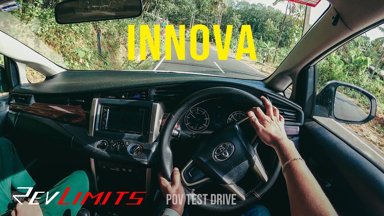 2017 INNOVA CRYSTA | GX AT 7STR  | (2.8L ) | POV Drive #93 | 4K | ASMR | RevLimits