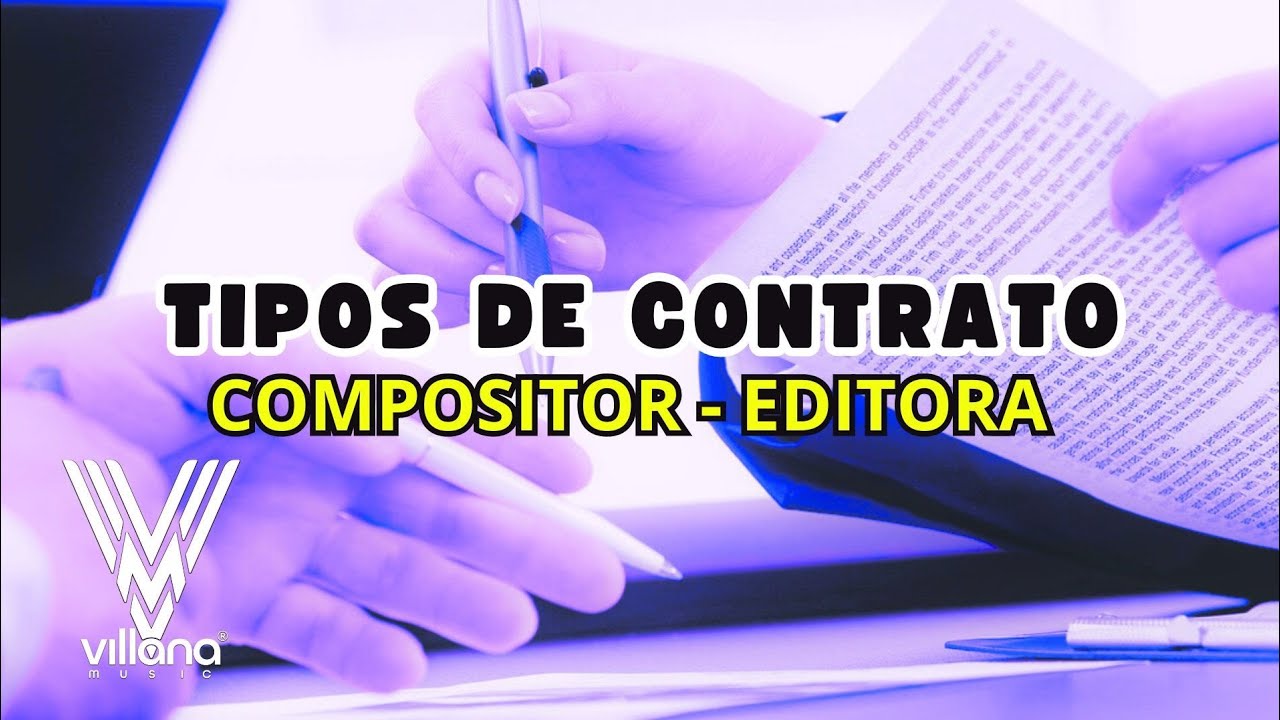 Los 2 TIPOS de CONTRATO que puedes FIRMAR con una EDITORA MUSICAL