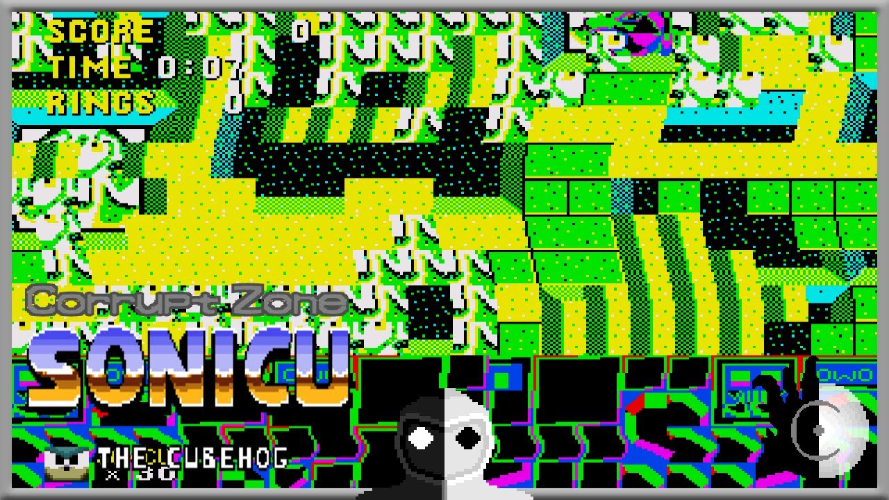 SONICU THE CUBEHOG: Corrupt Zone