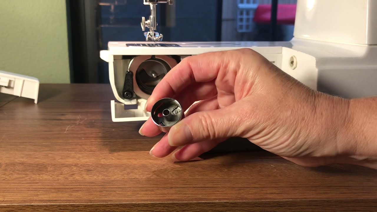 Brother VX-808 Part 3 of 5 - Threading the Lower Thread