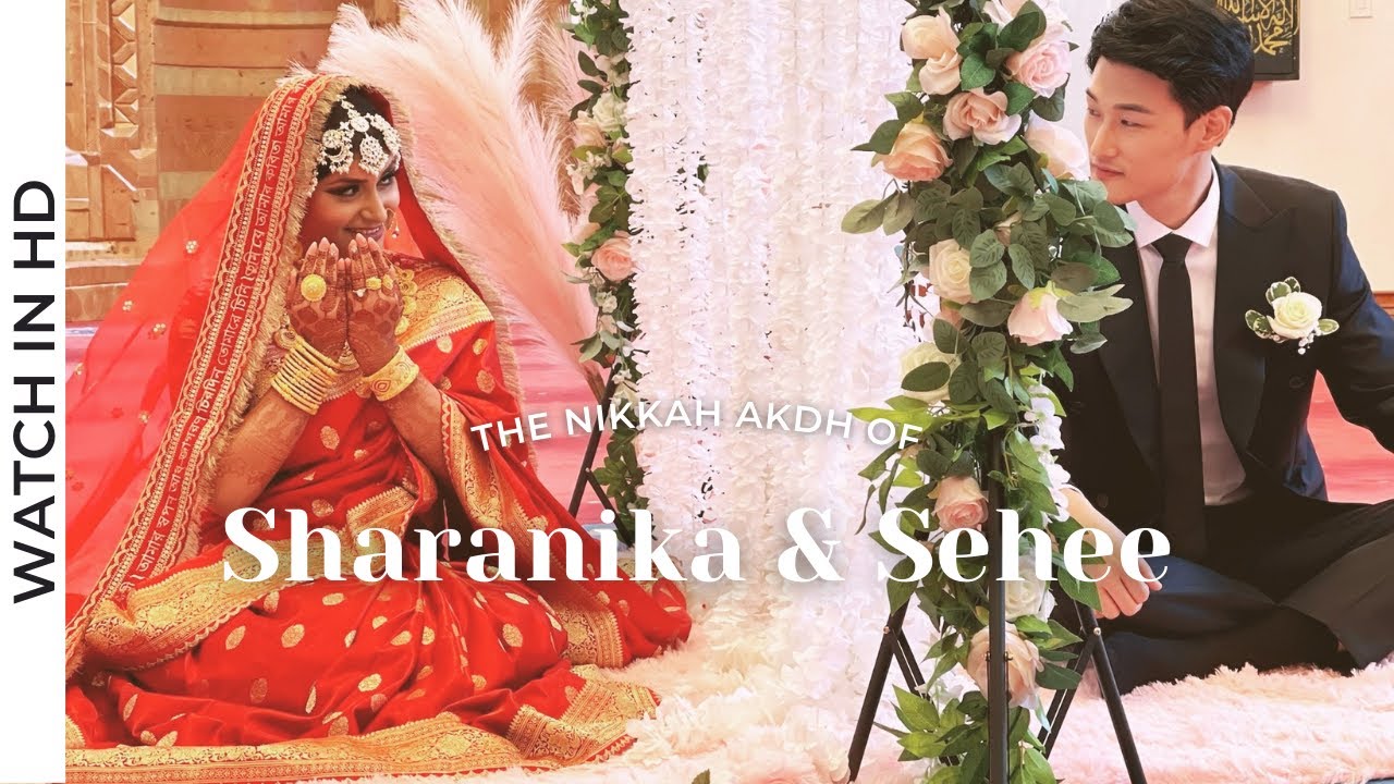 Sharanika & Sehee's Nikkah Teaser | Bangladeshi American & Korean Wedding | New York City Wedding