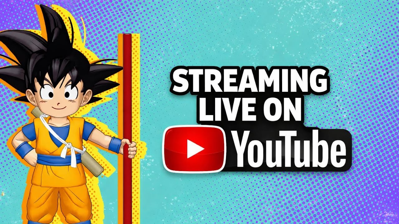 STREAMING ON YOUTUBE!!! (Dragon Ball Gekishin Squadra)