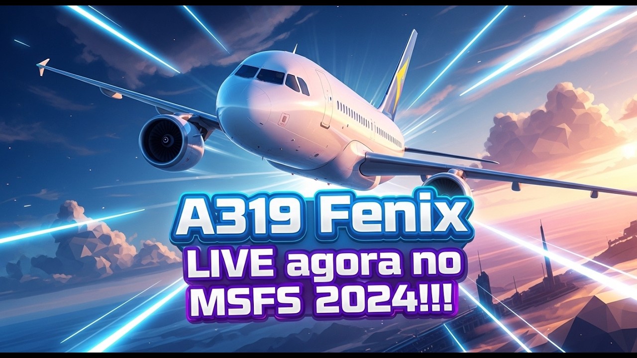 👉 MSFS 2024 | FENIX A319 | REAL OPS | PONTE AÉREA