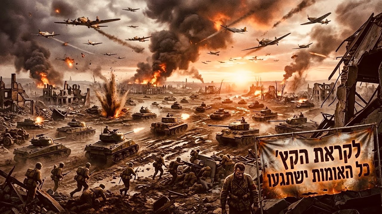 הרב אברהם ברוך - לקראת הקץ כל אומות העולם ישתגעו וילחמו