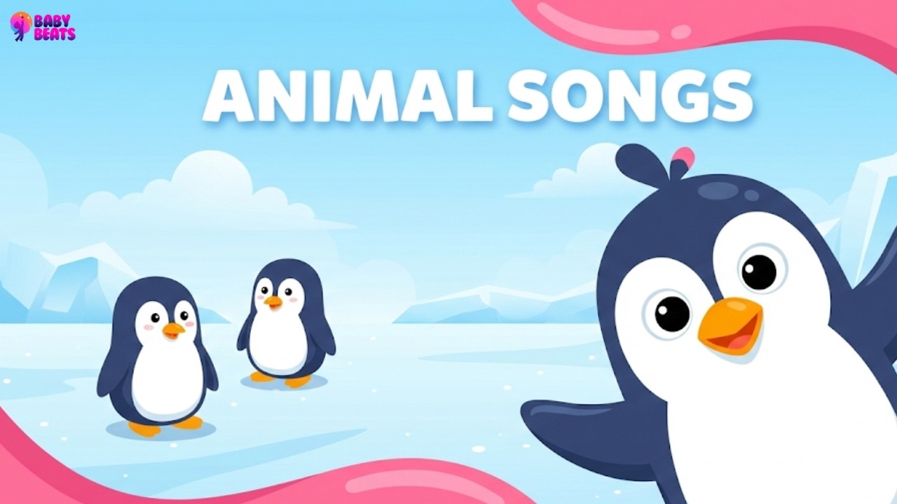 Penguin Dance Song for Kids | Winter Animal Music