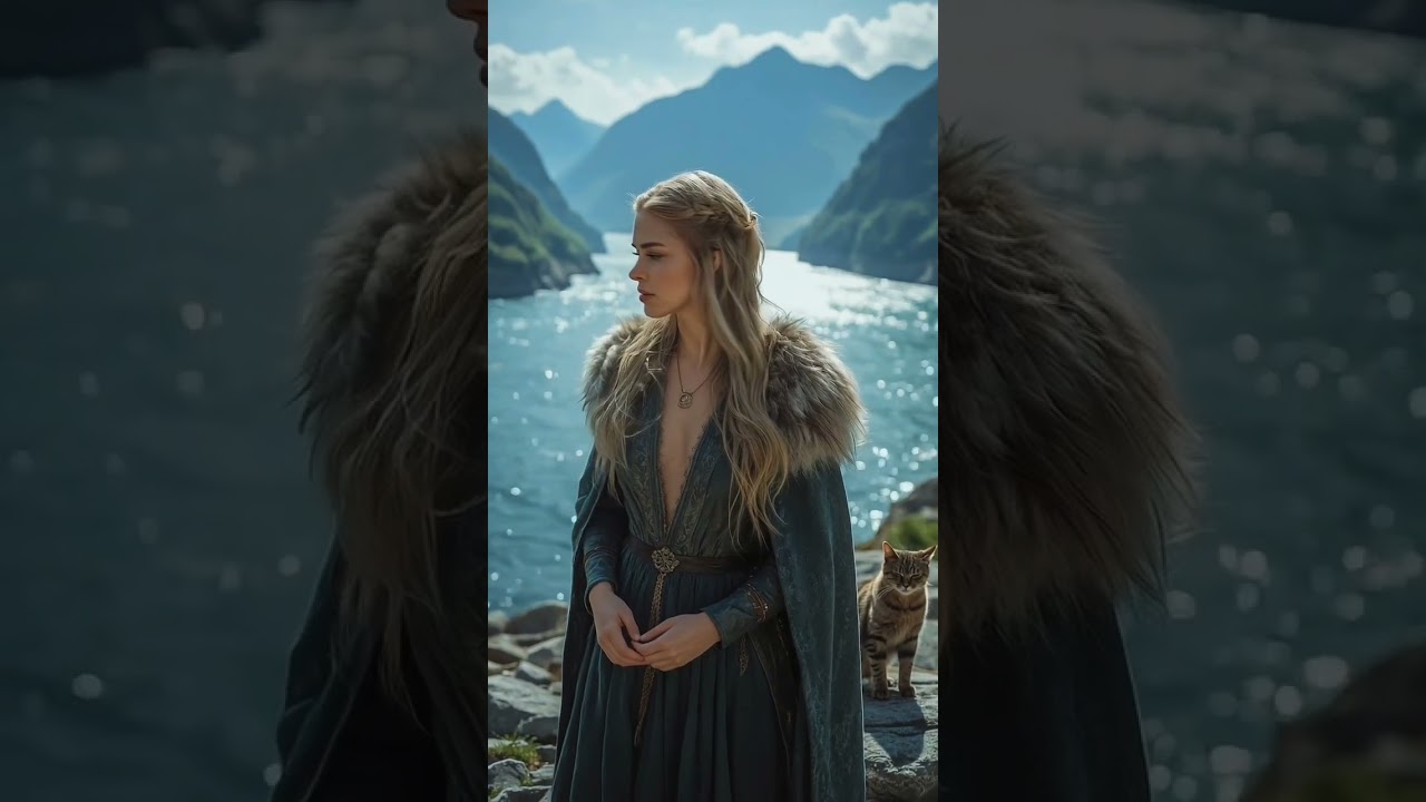 Freya | Sunset Magic of the Fjord — Rest of a Goddess