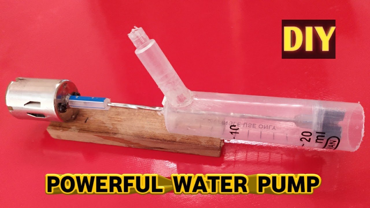 How To Make Powerfull Water pump | Water Pump For Air Cooler ||Creative Everyone