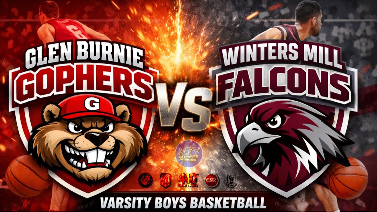 ANNE ARUNDEL VS CARROLL COUNTY HS BASKETBALL Glen Burnie vs Winters Mill | Varsity Boys Basketball