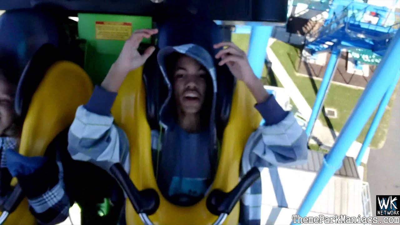Dorney Park: Stinger on Ride POV facing Nick 1080p