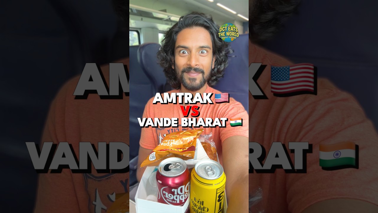 Amtrak Business Or Vande Bharat Executive?! 🇺🇸 VS 🇮🇳