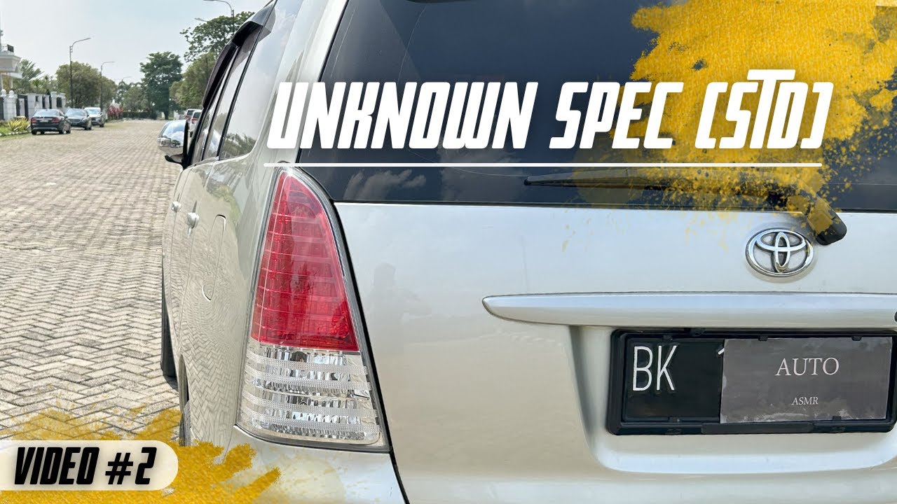 ASMR Toyota Kijang Innova Type G Diesel 2009 #autoasmr_id